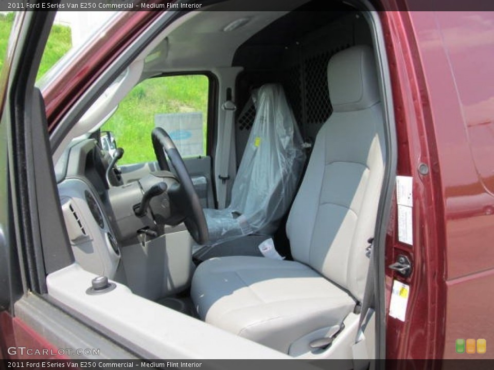 Medium Flint Interior Photo for the 2011 Ford E Series Van E250 Commercial #49963370