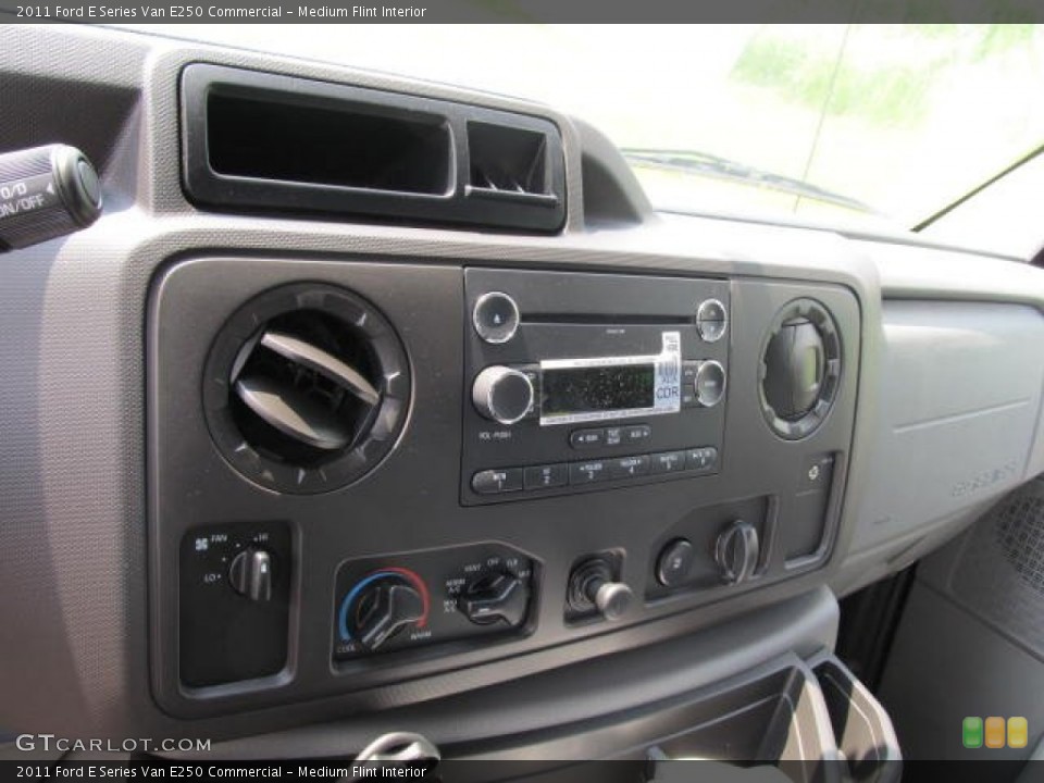 Medium Flint Interior Controls for the 2011 Ford E Series Van E250 Commercial #49963379