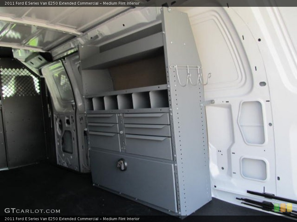 Medium Flint Interior Photo for the 2011 Ford E Series Van E250 Extended Commercial #49964004