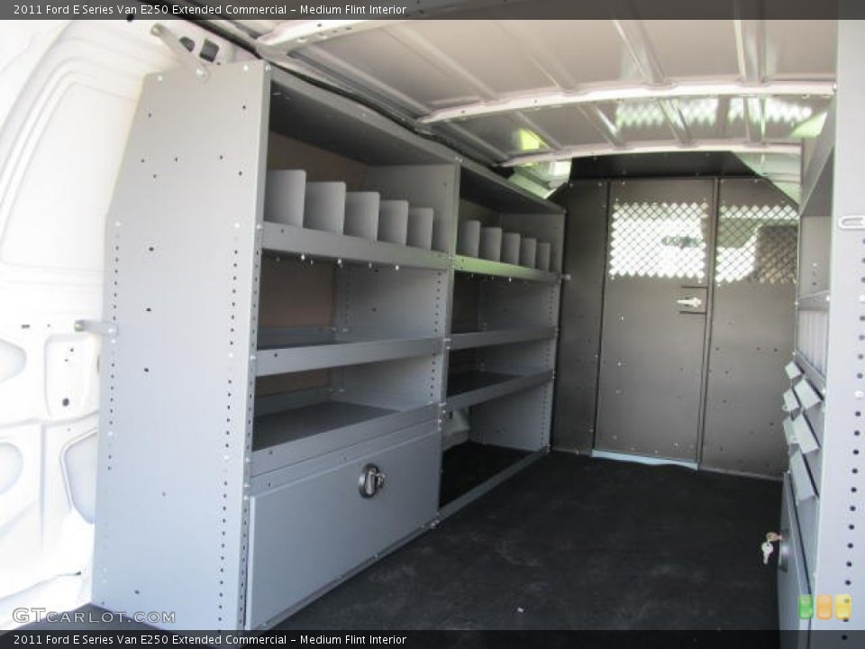Medium Flint Interior Photo for the 2011 Ford E Series Van E250 Extended Commercial #49964023