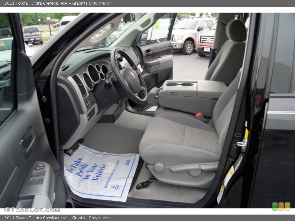 Graphite Gray Interior Photo for the 2011 Toyota Tundra CrewMax 4x4 #49968867