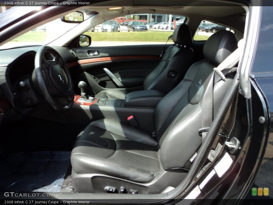 Graphite Interior Photo for the 2008 Infiniti G 37 Journey Coupe #49969686