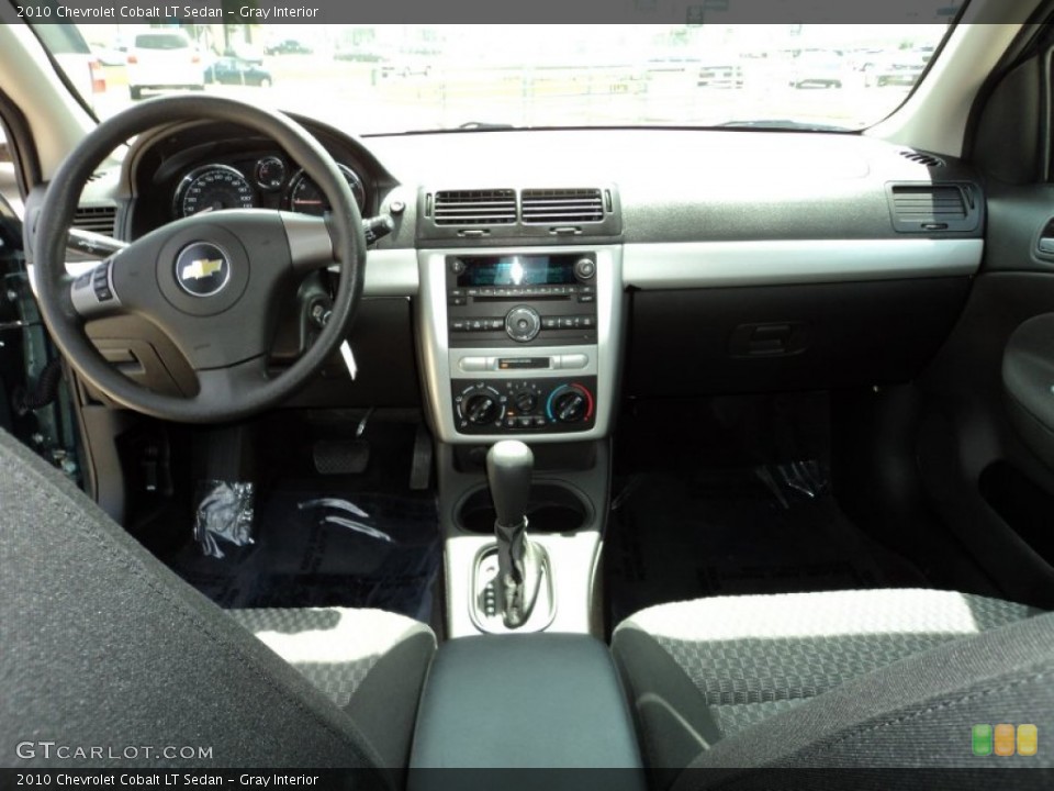 Gray Interior Dashboard for the 2010 Chevrolet Cobalt LT Sedan #49969899