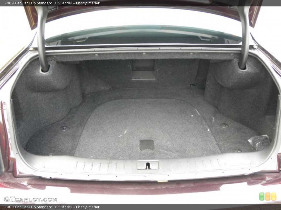 Ebony Interior Trunk for the 2009 Cadillac DTS  #49971204