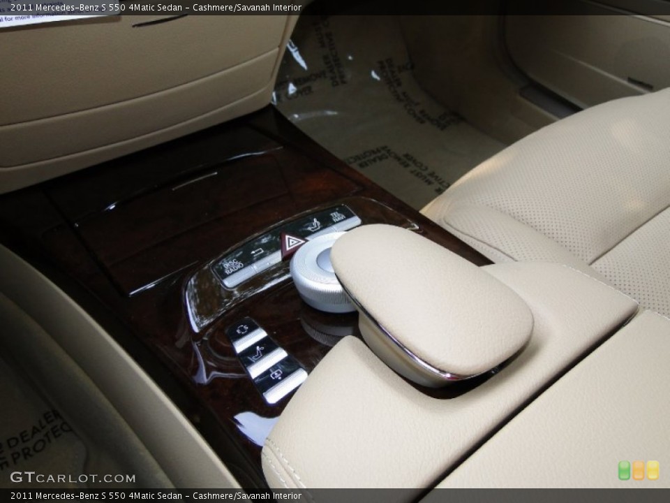 Cashmere/Savanah Interior Controls for the 2011 Mercedes-Benz S 550 4Matic Sedan #49971729