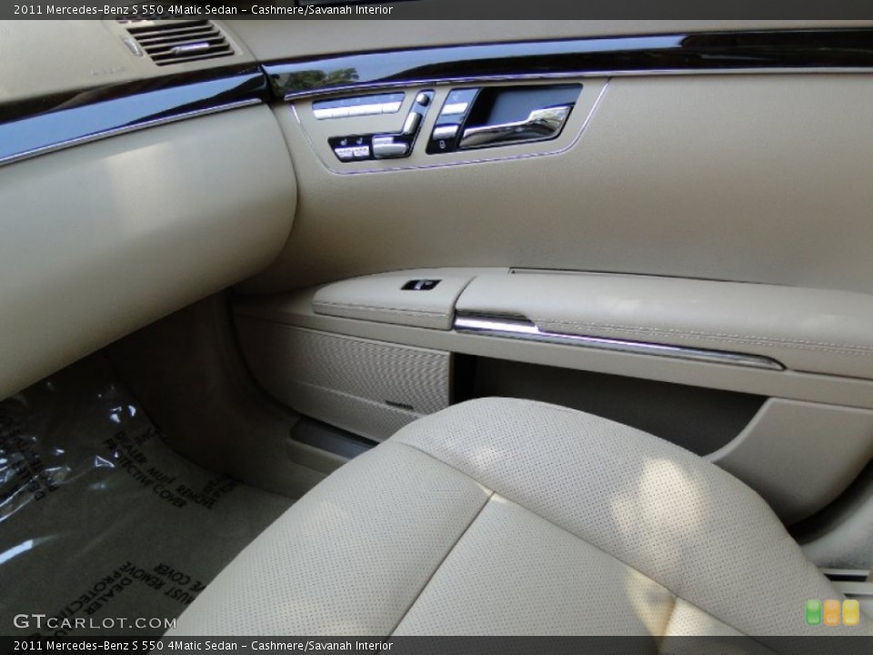 Cashmere/Savanah Interior Door Panel for the 2011 Mercedes-Benz S 550 4Matic Sedan #49971744