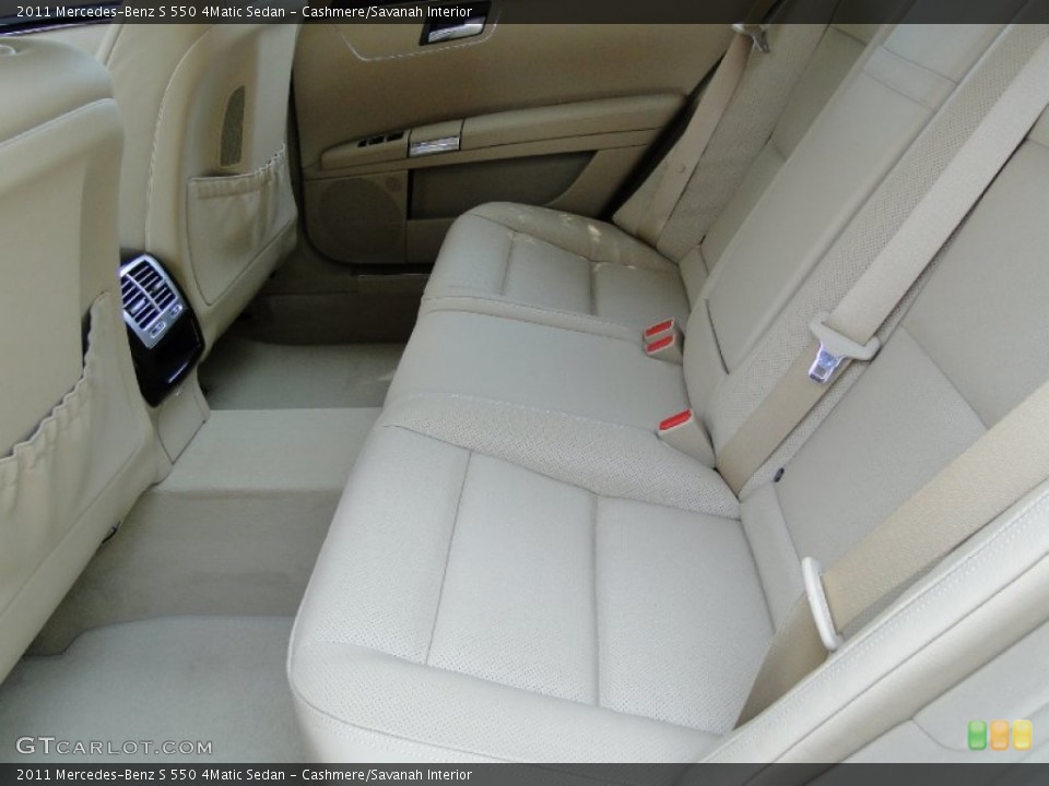 Cashmere/Savanah Interior Photo for the 2011 Mercedes-Benz S 550 4Matic Sedan #49971756