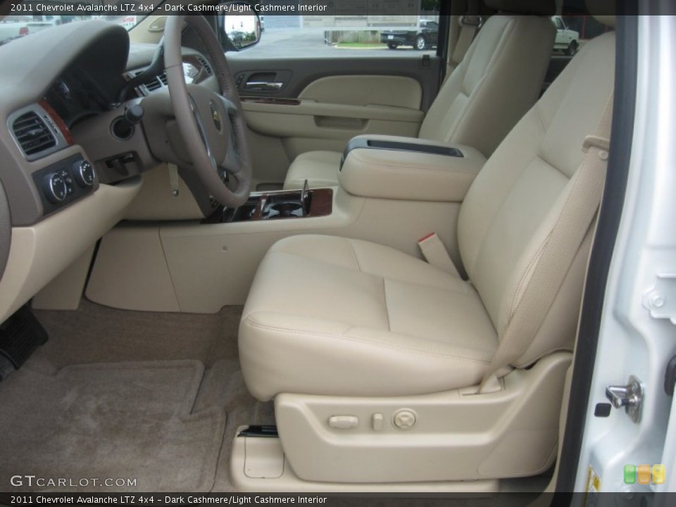 Dark Cashmere/Light Cashmere Interior Photo for the 2011 Chevrolet Avalanche LTZ 4x4 #49974999
