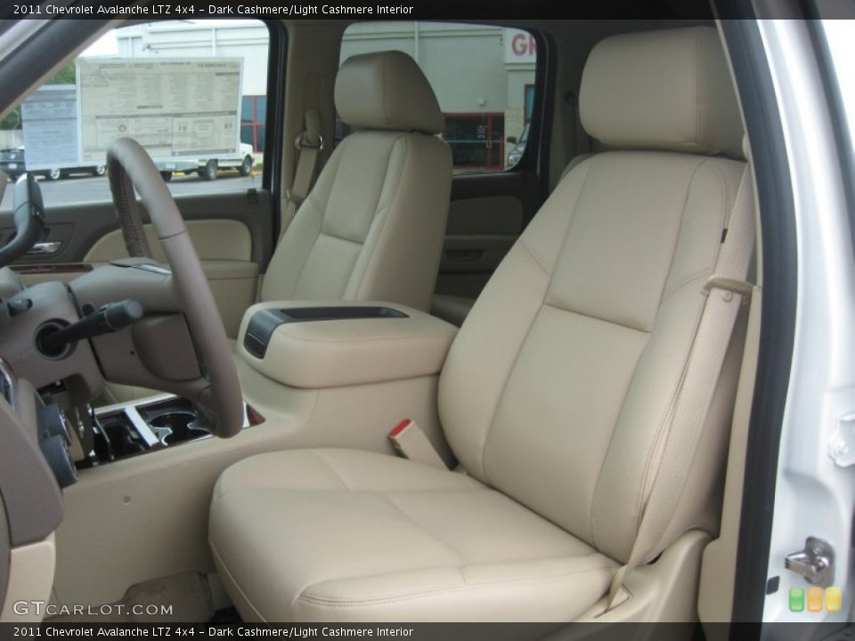 Dark Cashmere/Light Cashmere Interior Photo for the 2011 Chevrolet Avalanche LTZ 4x4 #49975029