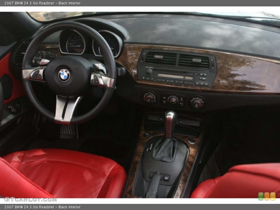 Black Interior Dashboard for the 2007 BMW Z4 3.0si Roadster #49977237