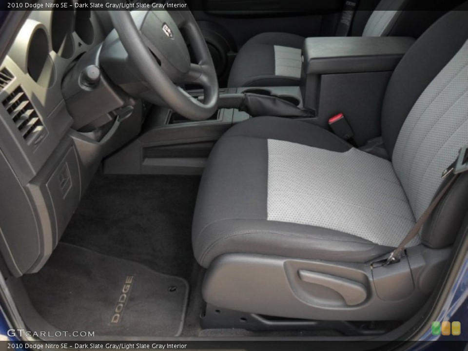 Dark Slate Gray/Light Slate Gray Interior Photo for the 2010 Dodge Nitro SE #49977396