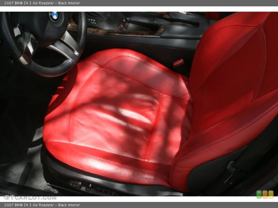Black Interior Photo for the 2007 BMW Z4 3.0si Roadster #49977429