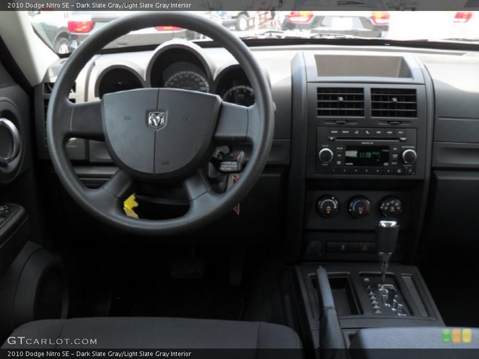 Dark Slate Gray/Light Slate Gray Interior Dashboard for the 2010 Dodge Nitro SE #49977474