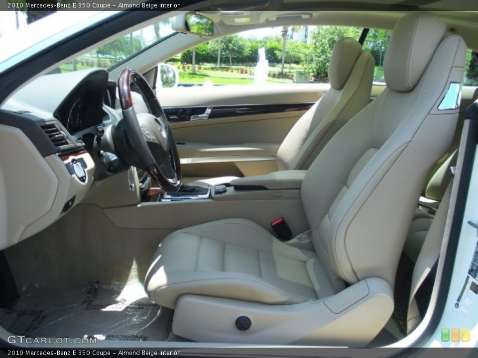 Almond Beige Interior Photo for the 2010 Mercedes-Benz E 350 Coupe #49977903