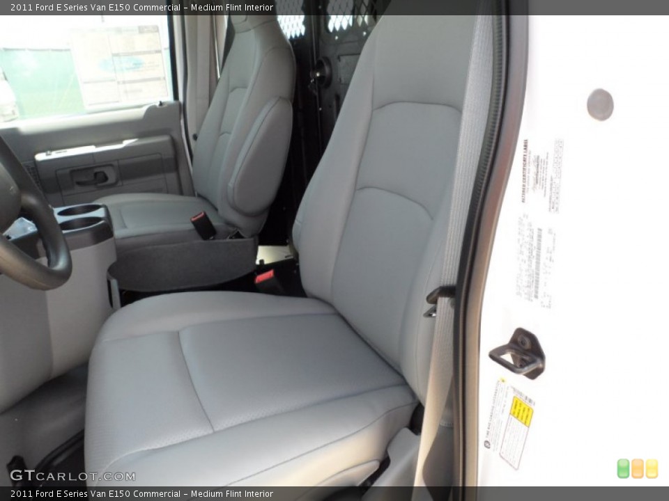 Medium Flint Interior Photo for the 2011 Ford E Series Van E150 Commercial #49979448