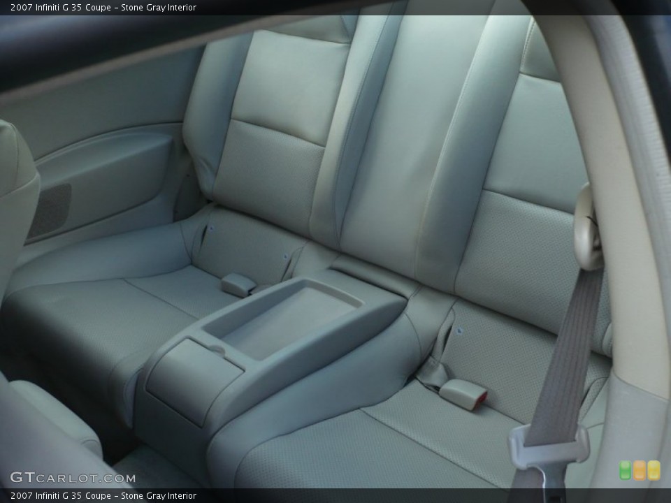 Stone Gray Interior Photo for the 2007 Infiniti G 35 Coupe #49980489