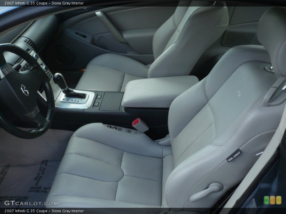 Stone Gray Interior Photo for the 2007 Infiniti G 35 Coupe #49980513