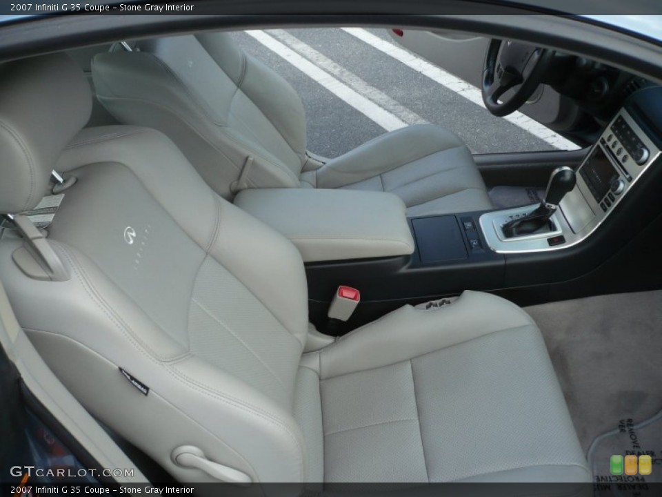 Stone Gray Interior Photo for the 2007 Infiniti G 35 Coupe #49980543