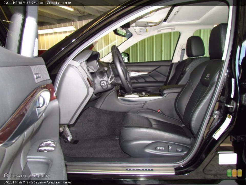 Graphite Interior Photo for the 2011 Infiniti M 37 S Sedan #49981916