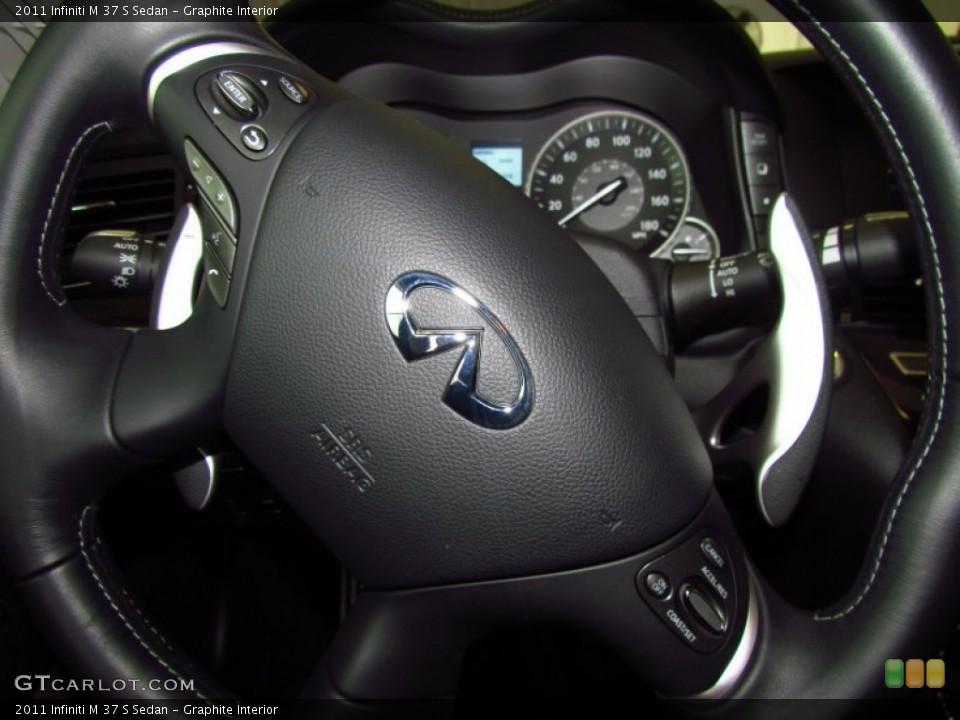 Graphite Interior Transmission for the 2011 Infiniti M 37 S Sedan #49982022