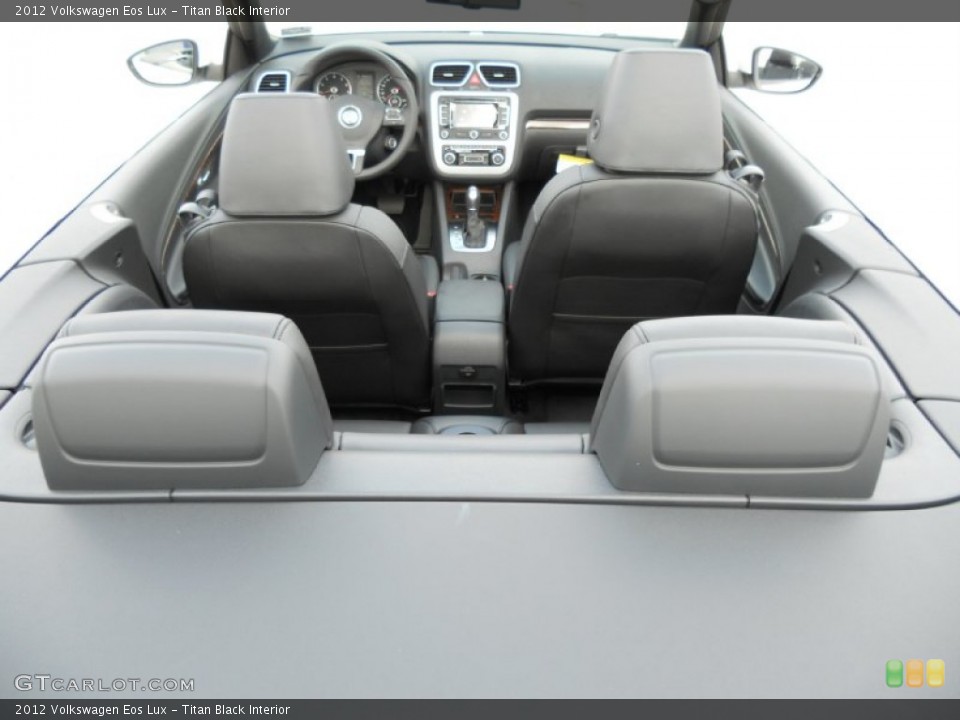 Titan Black Interior Photo for the 2012 Volkswagen Eos Lux #49984272