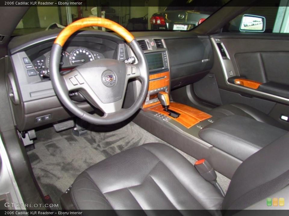Ebony Interior Dashboard for the 2006 Cadillac XLR Roadster #49984554