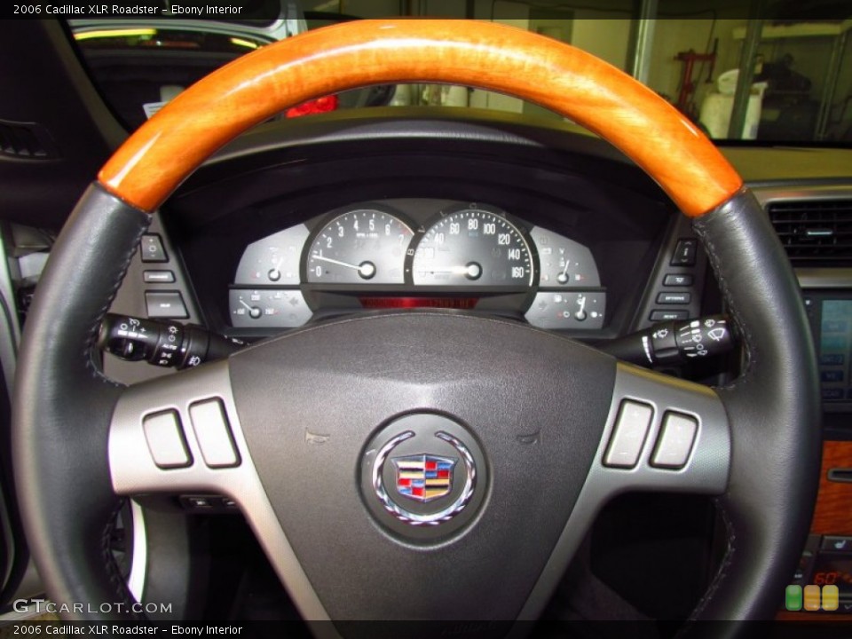 Ebony Interior Steering Wheel for the 2006 Cadillac XLR Roadster #49984569