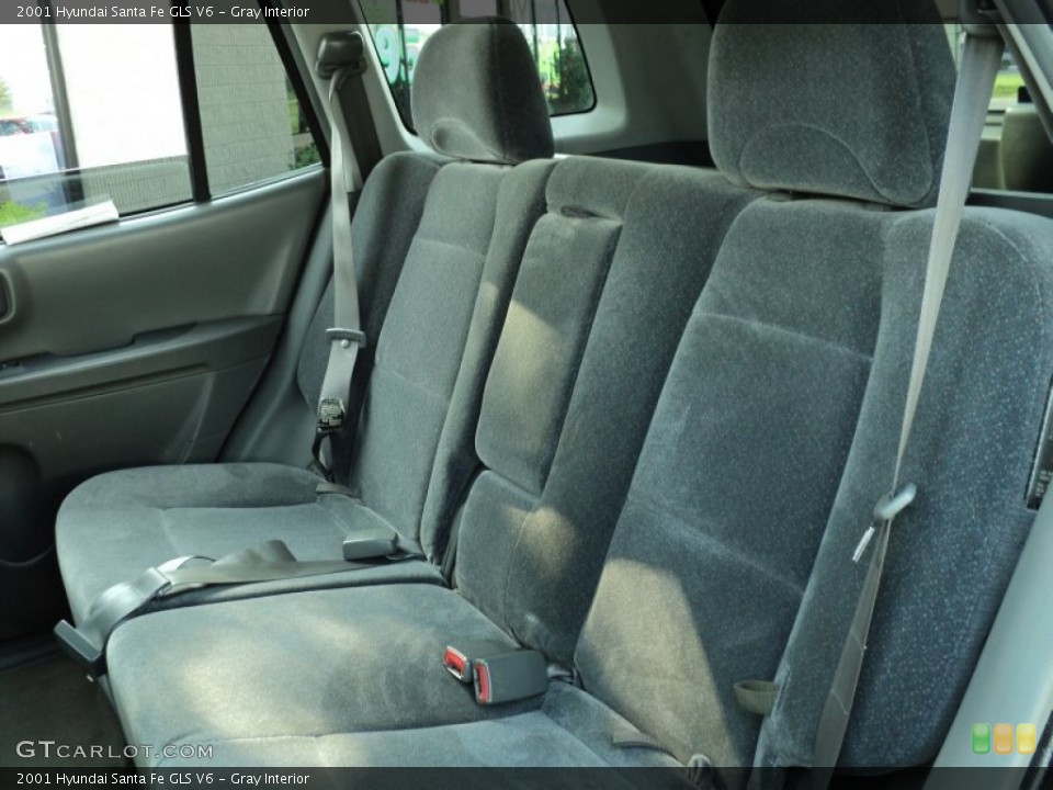 Gray Interior Photo for the 2001 Hyundai Santa Fe GLS V6 #49991338