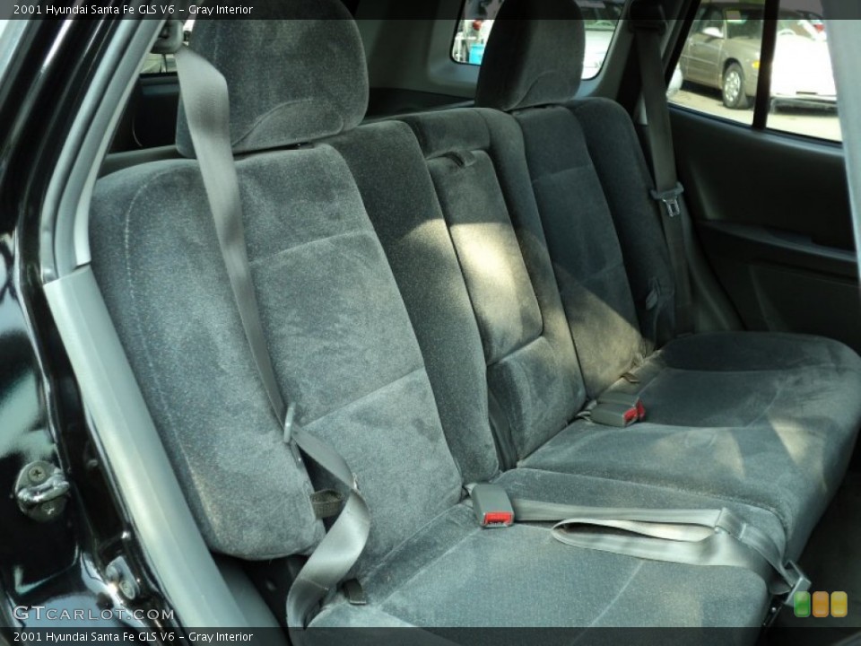 Gray Interior Photo for the 2001 Hyundai Santa Fe GLS V6 #49991368