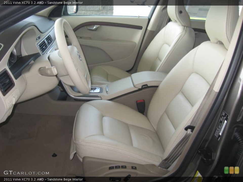 Sandstone Beige Interior Photo for the 2011 Volvo XC70 3.2 AWD #49993981