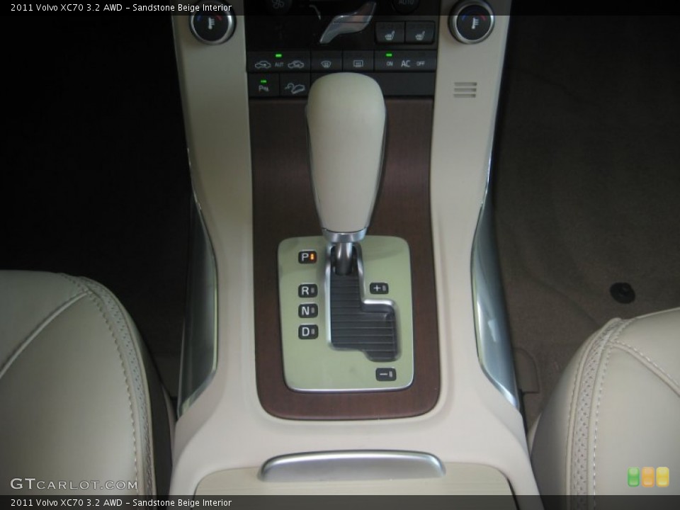 Sandstone Beige Interior Transmission for the 2011 Volvo XC70 3.2 AWD #49994149