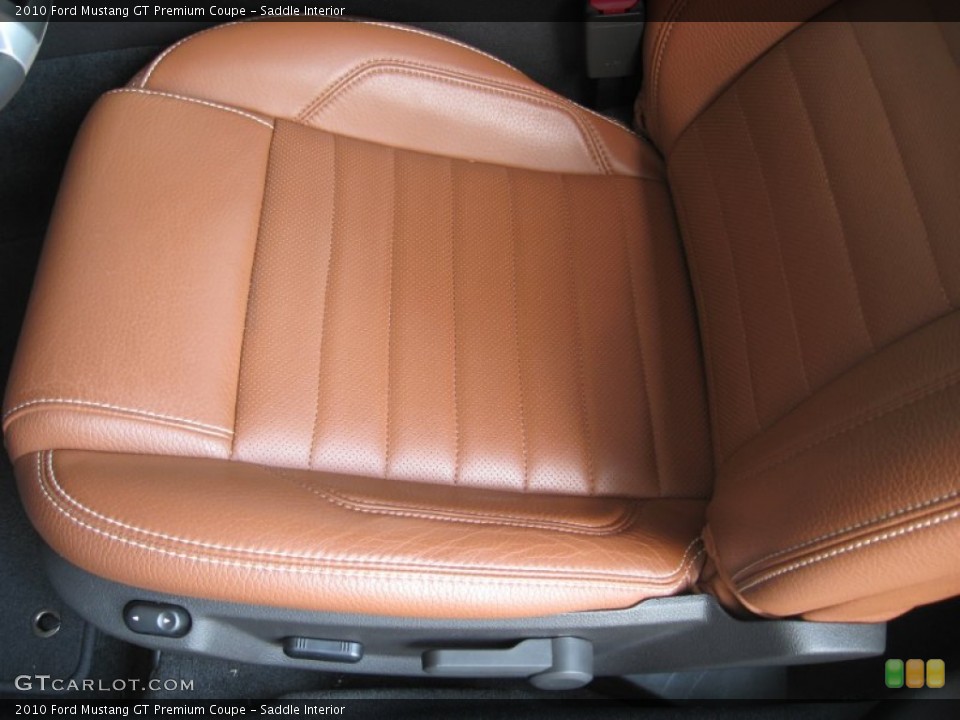 Saddle Interior Photo for the 2010 Ford Mustang GT Premium Coupe #49994632