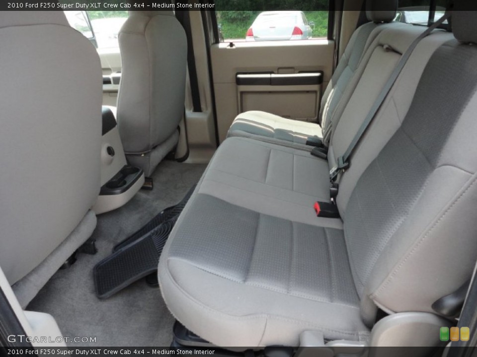 Medium Stone Interior Photo for the 2010 Ford F250 Super Duty XLT Crew Cab 4x4 #49995016