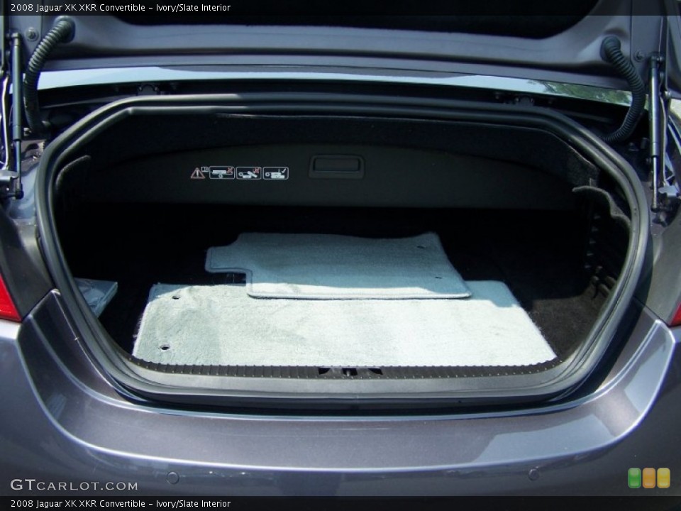 Ivory/Slate Interior Trunk for the 2008 Jaguar XK XKR Convertible #49995553
