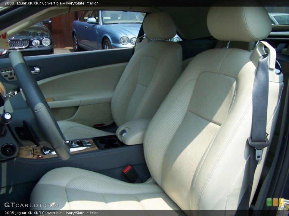 Ivory/Slate Interior Photo for the 2008 Jaguar XK XKR Convertible #49995583