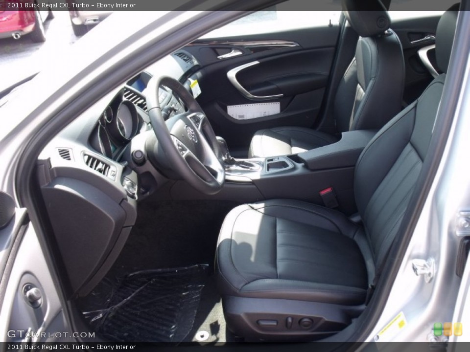 Ebony Interior Photo for the 2011 Buick Regal CXL Turbo #49996018