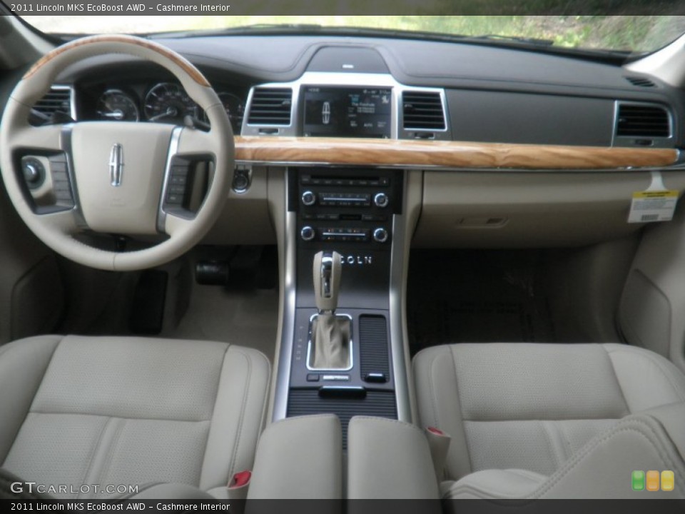 Cashmere Interior Dashboard for the 2011 Lincoln MKS EcoBoost AWD #49996504