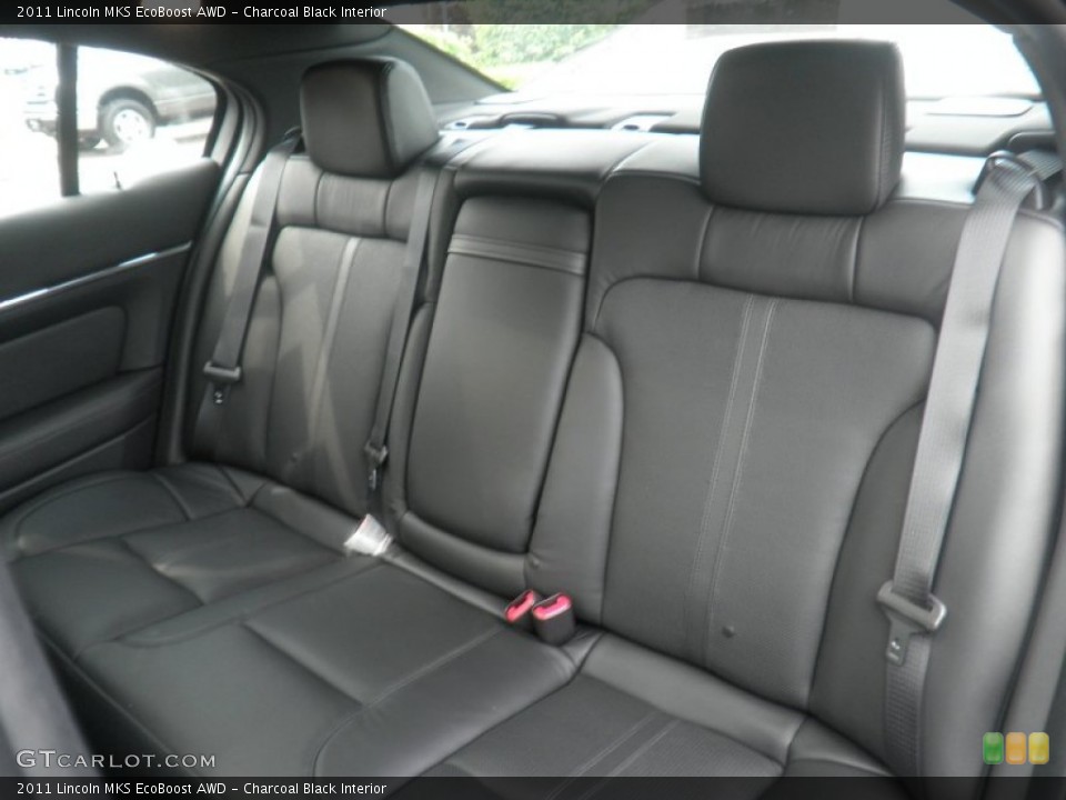 Charcoal Black Interior Photo for the 2011 Lincoln MKS EcoBoost AWD #49996735