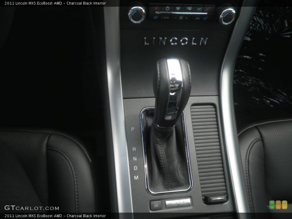 Charcoal Black Interior Transmission for the 2011 Lincoln MKS EcoBoost AWD #49996795