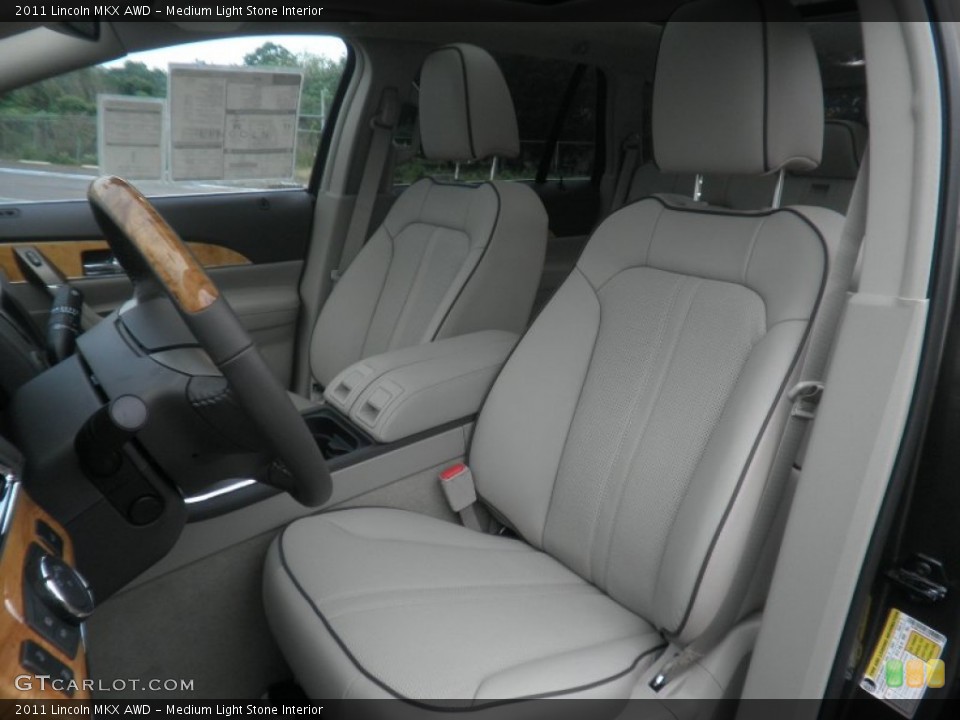 Medium Light Stone Interior Photo for the 2011 Lincoln MKX AWD #49996975