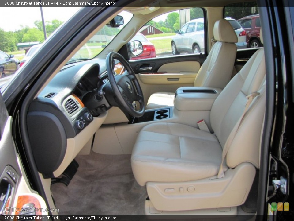 Light Cashmere/Ebony Interior Photo for the 2008 Chevrolet Tahoe LT 4x4 #49998313