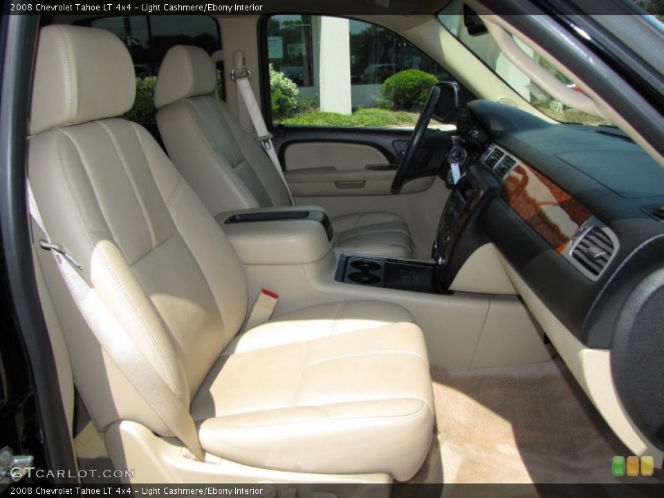 Light Cashmere/Ebony Interior Photo for the 2008 Chevrolet Tahoe LT 4x4 #49998448