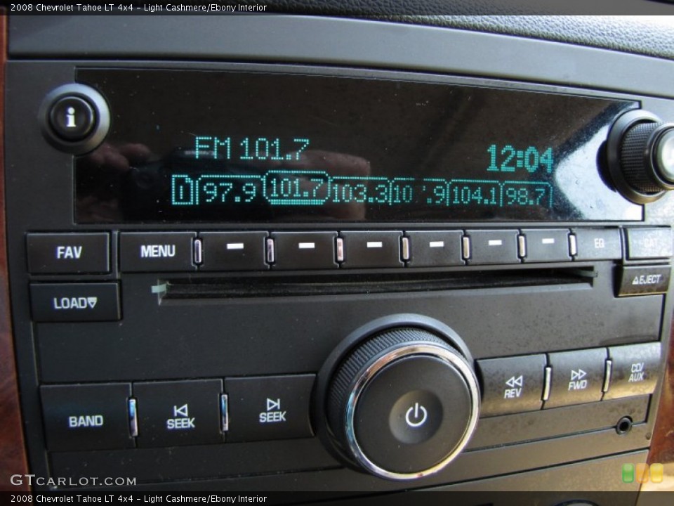 Light Cashmere/Ebony Interior Controls for the 2008 Chevrolet Tahoe LT 4x4 #49998535