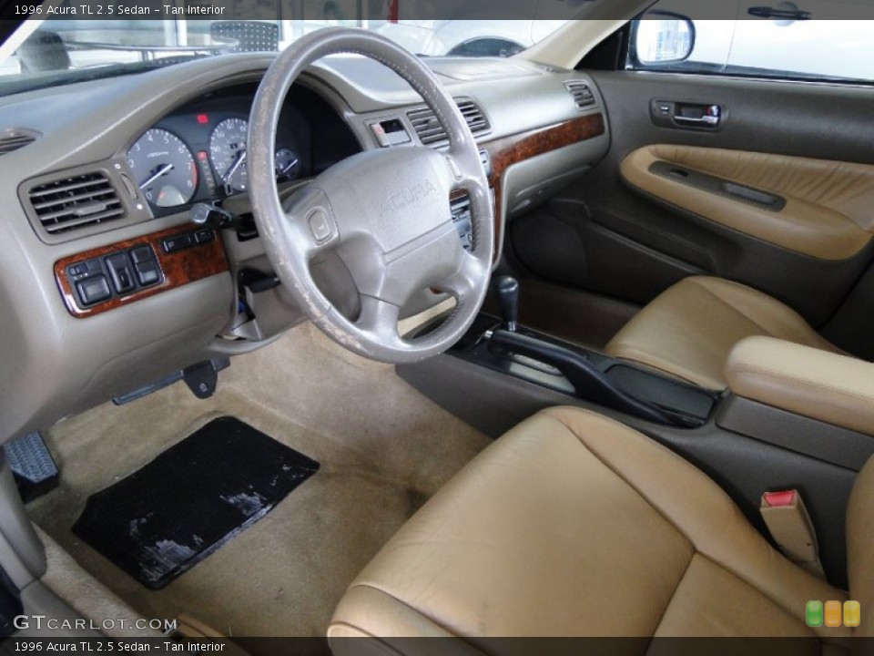 Tan Interior Photo for the 1996 Acura TL 2.5 Sedan #49999621