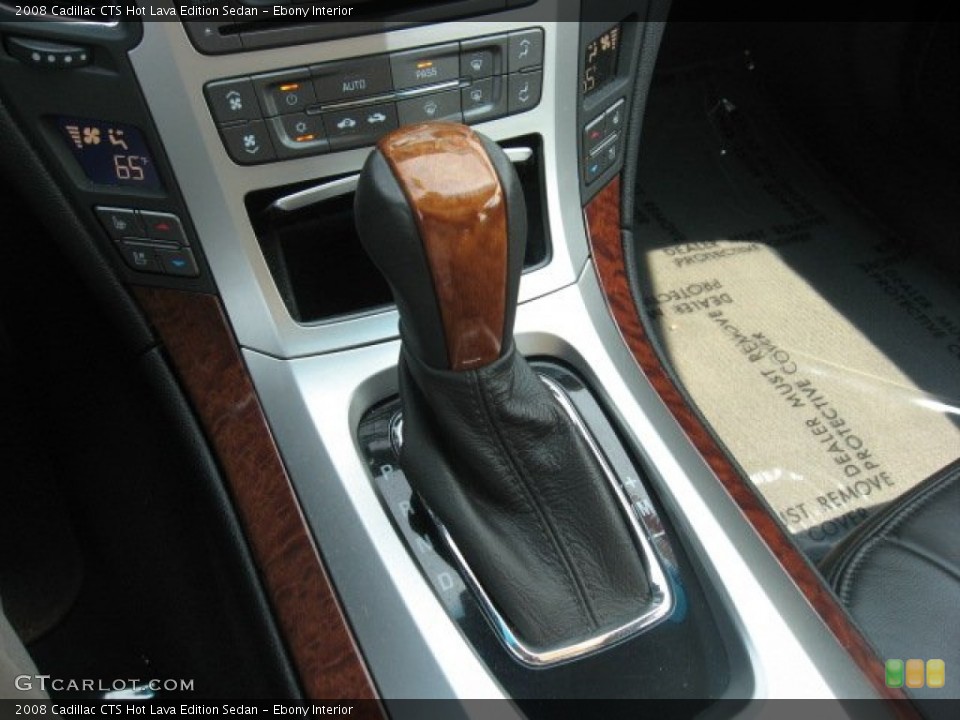 Ebony Interior Transmission for the 2008 Cadillac CTS Hot Lava Edition Sedan #50002126
