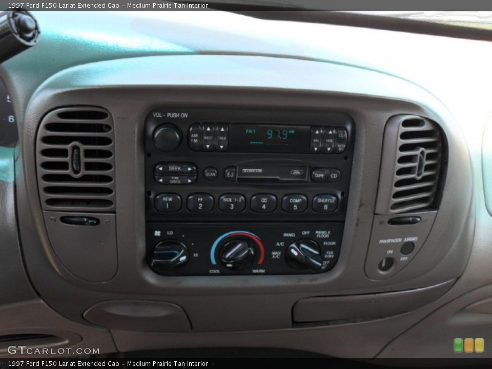 Medium Prairie Tan Interior Controls for the 1997 Ford F150 Lariat Extended Cab #50002744