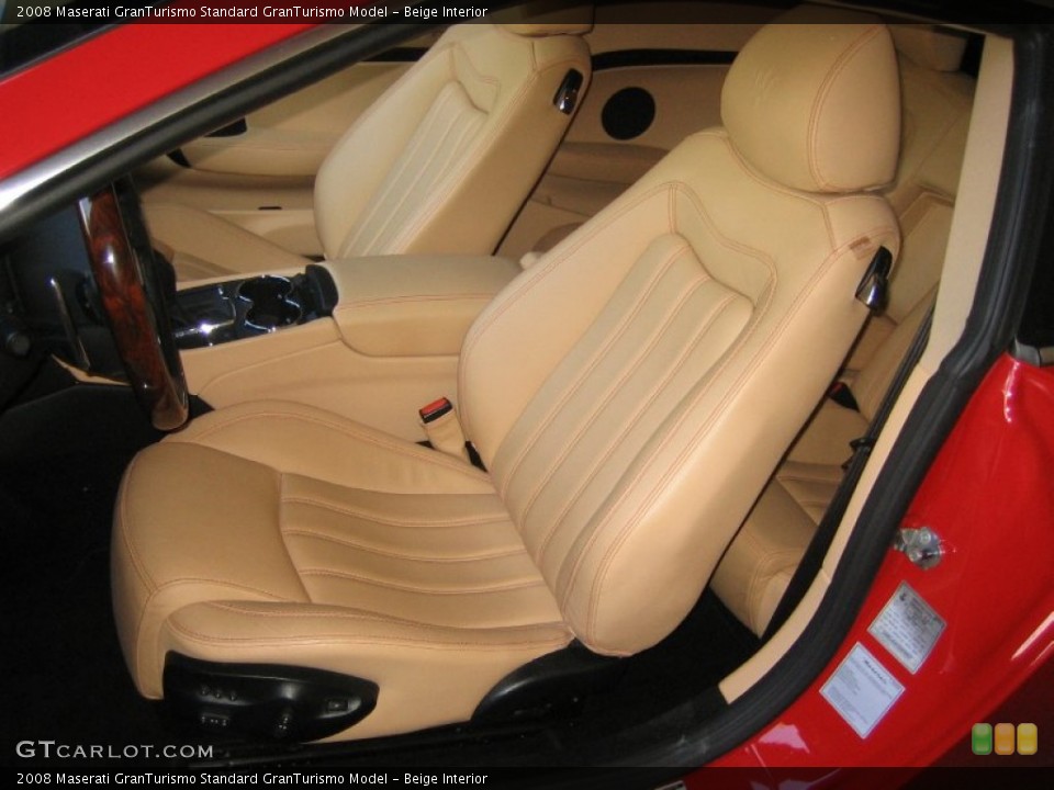 Beige Interior Photo for the 2008 Maserati GranTurismo  #50002798