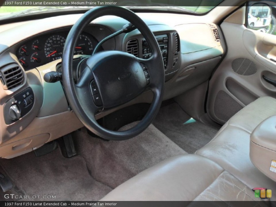 Medium Prairie Tan Interior Prime Interior for the 1997 Ford F150 Lariat Extended Cab #50002912