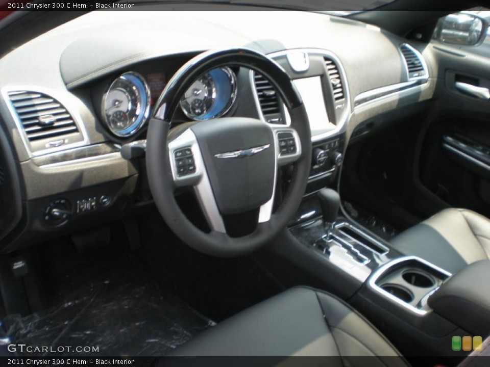 Black Interior Prime Interior for the 2011 Chrysler 300 C Hemi #50003248