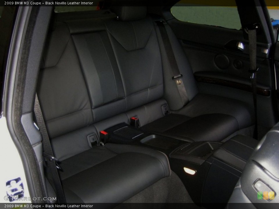Black Novillo Leather Interior Photo for the 2009 BMW M3 Coupe #50003476